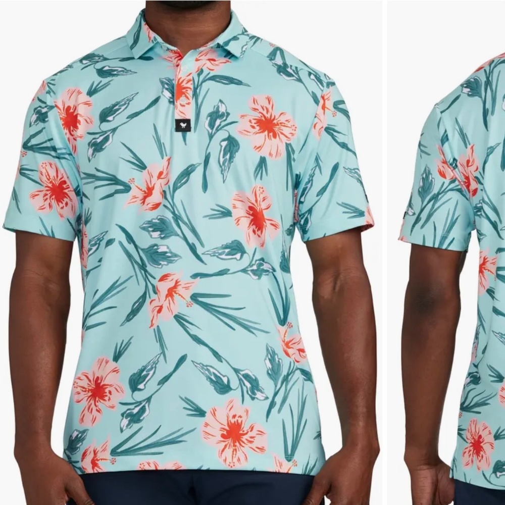 Bad Birdie Never Lei Up Polo